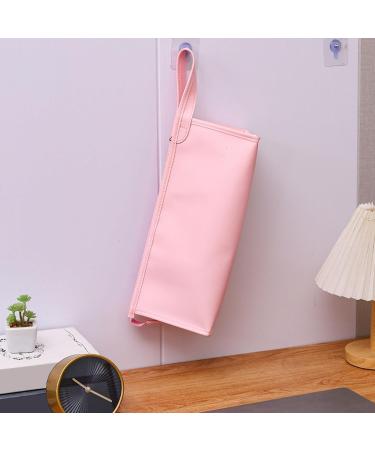 Tainrunse Hair Dryer Curling Iron Storage Bag Carrying Waterproof Stain-Resistant with Handle Easy to Carry Pink - Buy Online on SooperMarket.com