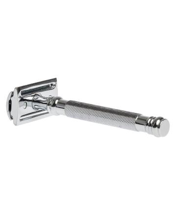 Fendrihan Double Edge Safety Razor with Classic Barber Pole Handle