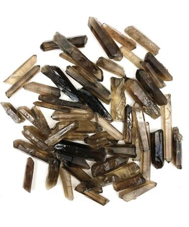 Natural Smoky Lemurian Quartz Crystal Stone Rough Specimen Natural Quartz Crystals Home Goods - Buy Online on SooperMarket.com