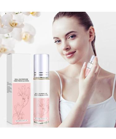 Pheromones Perfumes for Women Portable Enhanced Scents Pheromone Perfume for Confident Unique Scent Pheromone Cologne For Women Long Lasting pink (10ml) (1 pcs)
