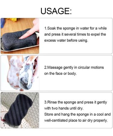 Buy Regular Konjac Sponge for Body - Large Scraper & Pore Cleaning Tool - International Shipping Available - Buy Online on SooperMarket.com