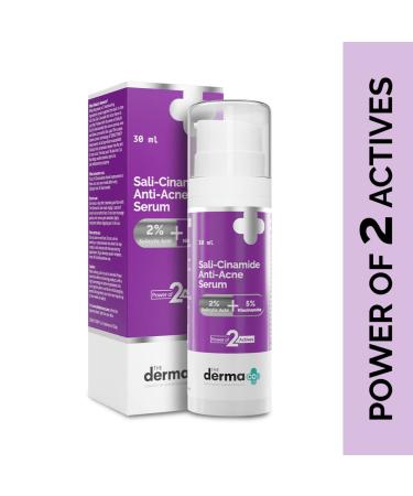 Sali-Cinamide Anti-Acne Serum | 2% Salicylic Acid & 5% Niacinamide | Reduce Acne & Marks | All Skin Types | 1.01 Fl Oz - Buy Online on SooperMarket.com