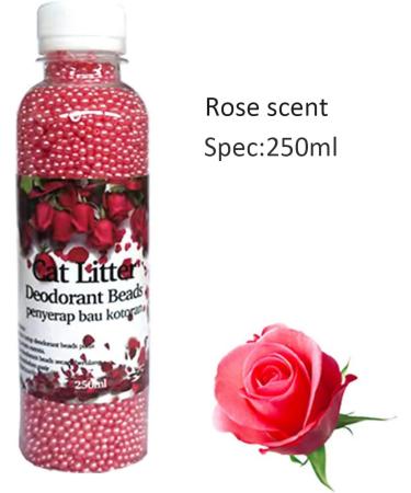 Cat litter companion - special deodorant beads| Combats Cat Odors and Neutralizes Smells to Keep Your Home Clean 250ML The scent of roses - Buy Online on SooperMarket.com