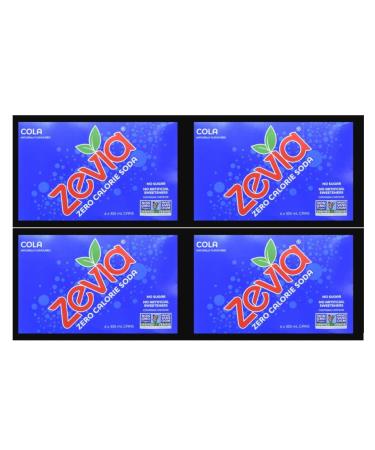 Zevia Cola 355 millilitre (Pack of 24)