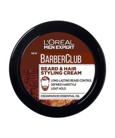 L'Oreal Men Expert Barber Club Beard & Hair Styling Cream - 75ml | International Shipping Available - Buy Online on SooperMarket.com