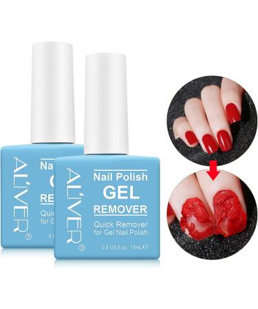 shifakou Gel Nail Polish Remover -Professional Nail Remover Gel Polish Remover For UV/Natural Gel Acrylic Nails-Quickly Removes Soak-Off Gel Polish-NO-IRRITATING - Buy Online on SooperMarket.com