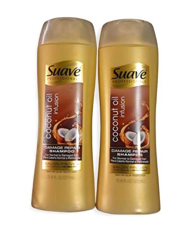 Suave Professional Coconut Oil Infusion Damage Repair Shampoo - Pack of 2 | Nourish & Revitalize Hair Buy Internationally - Buy Online on SooperMarket.com