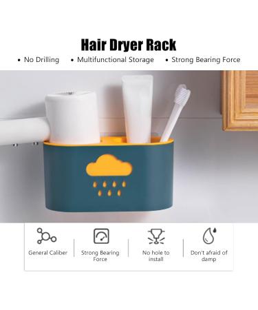 Hair Dryer Stand Hair Dryer Rack Cute Appearance Detachable Strong Bearing Capacity Compact Size for Salon for Bathroom for Hotel - Buy Online on SooperMarket.com