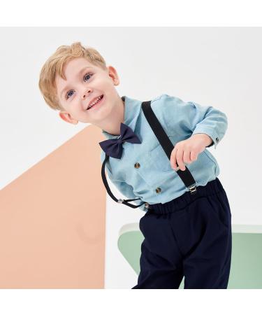 Volunboy Baby Boys Gentleman Suit 4PCS Outfit 18-24 Months - Pure Green - Buy Online on SooperMarket.com
