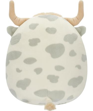 Squishmallows 7.5-Inch Borsa the Grey Spotted Highland Cow Plush Toy - Small Ultrasoft Borsa - Buy Online on SooperMarket.com