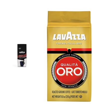 Lavazza Specialty Perfetto 340 grams (Packaging May Vary) & Espresso Oro Brick Coffee 250g Specialty Perfetto + Coffee