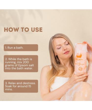 Epsom Salt Soak Detox 250g - Pack of 1 | Natural Detox Bath Salts - Buy Online on SooperMarket.com