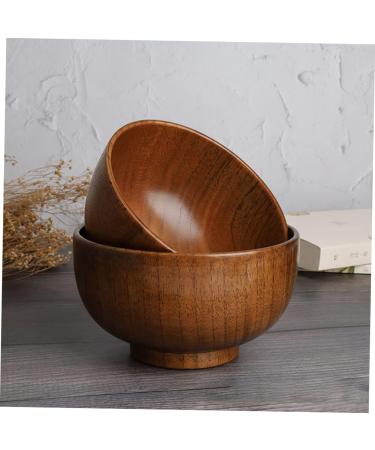 ABOOFAN 3 Pcs Salad Bowl Wood Decor Dessert Containers Snack Containers Storage Holder High Capacity Japan As Shownx3pcs 12x12x6.7cmx3pcs - Buy Online on SooperMarket.com