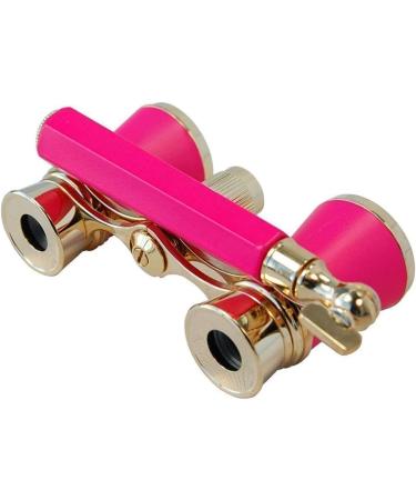 HQRP Rose/Pink-Pearl Opera Glasses with Gold Trim and Crystal Clear Optic - Extendable Handle in Pink/Gold - Buy Online on SooperMarket.com