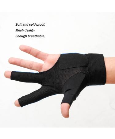 Critical Predator Billiard Glove - Non-Slip Lycra Fabric, Red - Buy Online on SooperMarket.com
