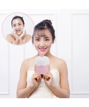 MAGICLULU Pink Facial Foam Cup - Portable Whip Bubble Maker for Cute Face Wash - Ideal Travel Facial Tool - Buy Online on SooperMarket.com
