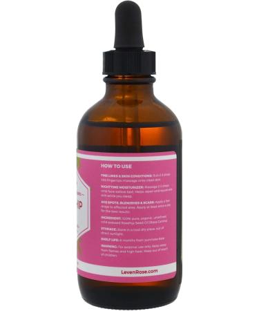 100% Pure Organic Hagebutten L 4 fl oz (118 ml) Life Rose - Buy Online on SooperMarket.com