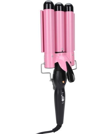 3 Barrel Curling Iron Wand Adjustable Hair Curler Waver Crimper 110V 240V Fast Heating Easy Temperature Adjustment Hair Styling Suitable for Wavy Hairstyles (28mm) - Buy Online on SooperMarket.com