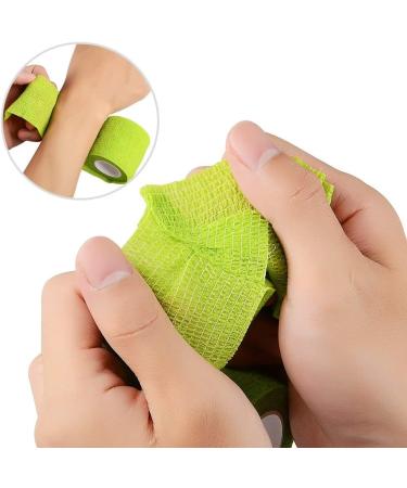 6Pcs Cohesive Bandage Pet Vet Self Adherent Bandage Wrap Bandaging Tape - Buy Online on SooperMarket.com