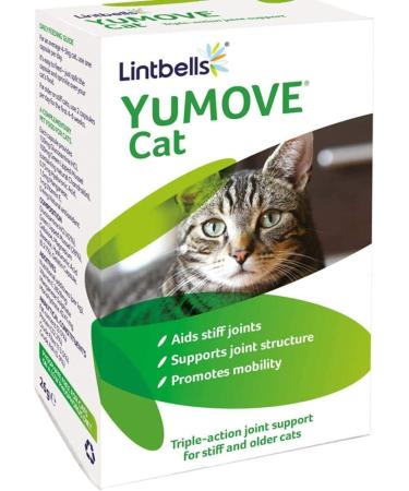 Yumove Cat Joint Supplement Pack of 60 Capsules + Pet Notebook/Logbook to record all your pet's special memories