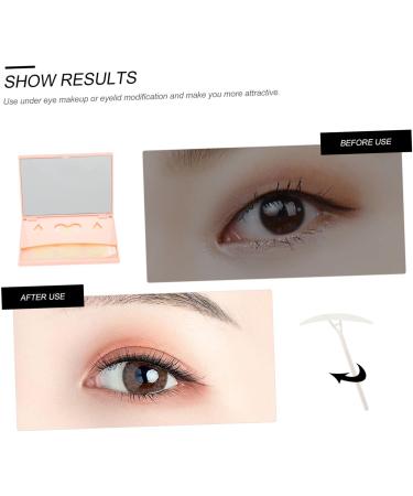 OSALADI 240 Pairs Makeup Stickers Makeup Tape Double Sided Eyelid Tape Eyeliner Tape Eye Lid Lift Tape Invisible Eyelid Sticker Beauty Tools Double Eyelid Sticker tape Pink Boxed - Buy Online on SooperMarket.com