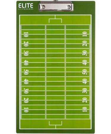 Elite Dry Erase Football Coaches Clipboard | Double-Sided Marker Board - Buy Online on SooperMarket.com