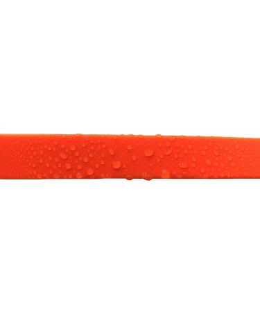 Terrified Biothane Dog Leash - Durable Leash for Medium & Large Dogs | 16mm Width 3m/5m/10m/15m Lengths Neon Orange with Hand Loop - Buy Online on SooperMarket.com
