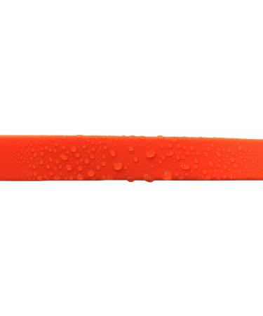 Biothane Dog Leash | Track Line for Medium/Large Dogs | 16mm Wide 3m 5m 10m 15m Options | Neon Orange - Buy Online on SooperMarket.com