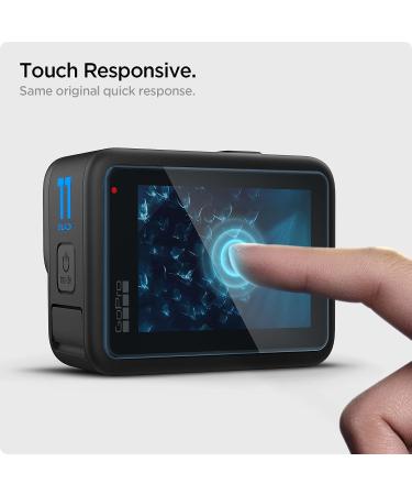 Spigen Tempered Glass Screen Protector designed for GoPro Hero 11 / GoPro Hero 10 / GoPro Hero 9 - Multi Pack - Buy Online on SooperMarket.com
