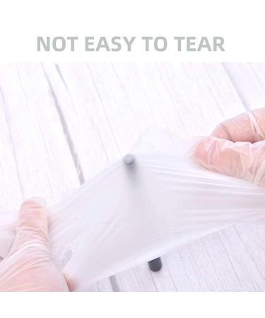100PCS Large Disposable Medical Clear Vinyl Exam Gloves - Latex-Free & Powder-Free | Oh! Trendy Industrial Gloves - Buy Online on SooperMarket.com