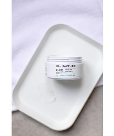 DermaCeutic Mask 15 - Glycolic & Salicylic Acid Face Mask for Deep Pore Cleansing | 50 ml - International Shipping Available - Buy Online on SooperMarket.com