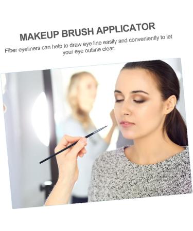 WOONEKY 5pcs Fine Eyeliner Brush Make up for Face Lipstick Brush Gel Liner Eyeliner Black Fiber - Buy Online on SooperMarket.com