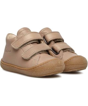 Naturino Cocoon VL Leather First Steps Shoes - 4 UK - Platinum Military - Buy Online on SooperMarket.com