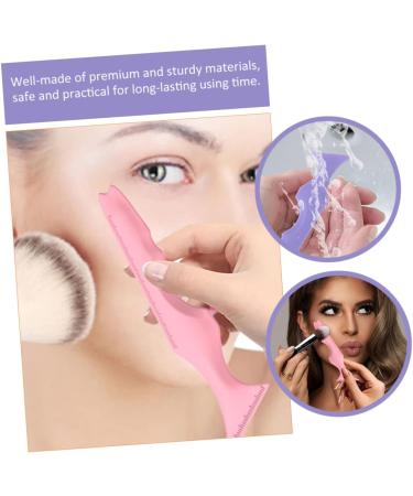 PLAFOPE 6 Pcs Silicone Beauty Ruler Eye Liner Pencils Tool Lash Tape Mascara Drawing Make up Toothpaste 15X4.15CMx3pcs Assorted Colorx3pcs - Buy Online on SooperMarket.com