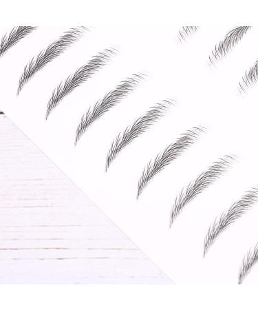 NOLITOY 4 Sheets Pairs 6d Eyebrow Sticker Brow Tatoo Eyebrow Makeup Tools Eyebrow Stickers 3 Proof - Buy Online on SooperMarket.com
