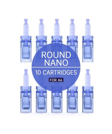 Dr.pen Ultima A6 Replacement Cartridges 10 Pcs (Round Nano)