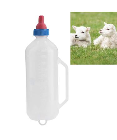 Lamb Goat Calf Milk Feeder Bottle with Detachable Nipple 1L - Buy Online on SooperMarket.com