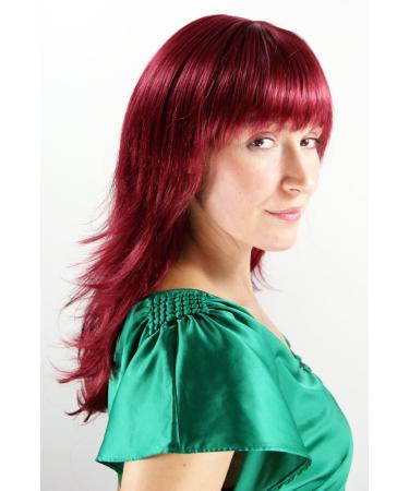 Buy WIG ME UP 1548-39 Purple-Red Layered Wig with Twisted Tips & Frayed Bangs - International Shipping Available - Buy Online on SooperMarket.com