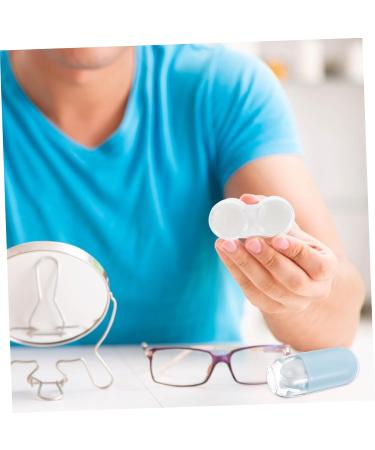 Beavorty 8 Pack Travel Contact Lens Case - Cute & Cozy Eye Care Containers for Contacts Perfect for Travel - Buy Online on SooperMarket.com