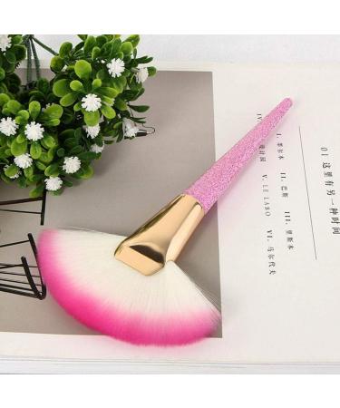 Makeup Brush Pro 1 Pcs Large Fan Shape Makeup Brush Blush Powder Foundation Cosmetic Tool - Buy Online on SooperMarket.com