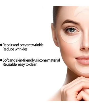 Silicone Facial Wrinkle Plaster Reusable Beauty Skin Firming Wrinkle Smoothing Plaster - Buy Online on SooperMarket.com