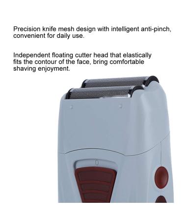Buy Men's Double Foil Shaver with USB Charging - Premium Electric Shaver for a Smooth Shave - Buy Online on SooperMarket.com