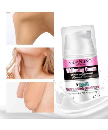 60ml Dark Skin Permanent Whitening Cream Full Body Bleaching Lightening Brightening - Buy Online on SooperMarket.com