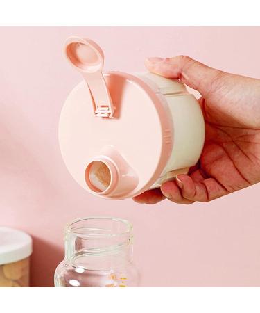 Rotating Milk Powder Dispenser | Portable Formula Storage Box with 4 Compartments | Outdoor Snack Container for Feeding Infant - Buy Now! - Buy Online on SooperMarket.com