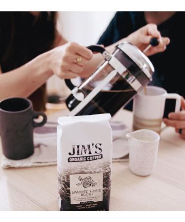 Jim's Organic Coffee Sweet Love Blend - Dark Roast Whole Beans (5 lb) - Buy Online on SooperMarket.com