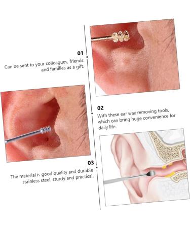 FOMIYES 3 Sets 6-Piece Ear Cleaning Set - Ear Wax Remover Kit with LED Light - Buy Online on SooperMarket.com
