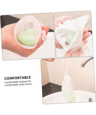 PLAFOPE 10pcs Soap Foaming Net Bar Soap Saver Pouch Soap Pouch Soap for Soap Bars Foam Net 15X9cm As Shown - Buy Online on SooperMarket.com