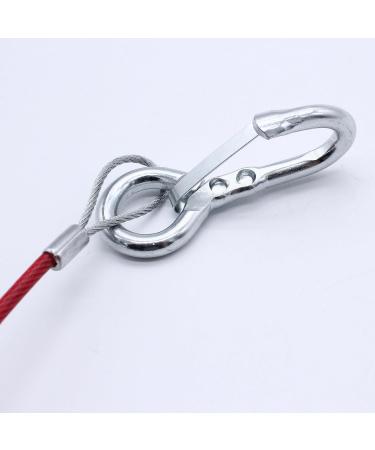 Upgraded Trailer Safety Rope 100cm Robust Trailer Towing Cord Strong & Wear Resistant for Various Towing Need 100cm Trailer Safety Rope Heavy Duty Towing Rope Durable Trailer Rope - Buy Online on SooperMarket.com