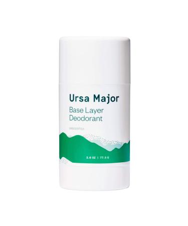 Ursa Major Natural Deodorant - Base Layer | Baking Soda-Free  Unscented  Aluminum-Free  Cruelty-Free | For Men and Women | 2.6 ounces