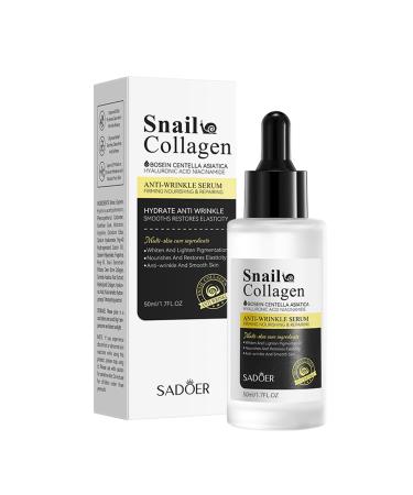 Snail Oil Snail Face Serum Snail Mucin Essence Snail Mucin Face Cream for Anti Wrinkle Hydrating Hyaluronic Acid Serum Niacinamide Serum Moisturzing Body Face Oils and Serums